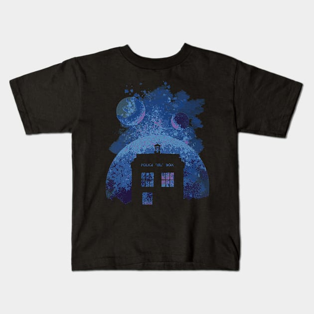 Who's night Kids T-Shirt by NeonDragon